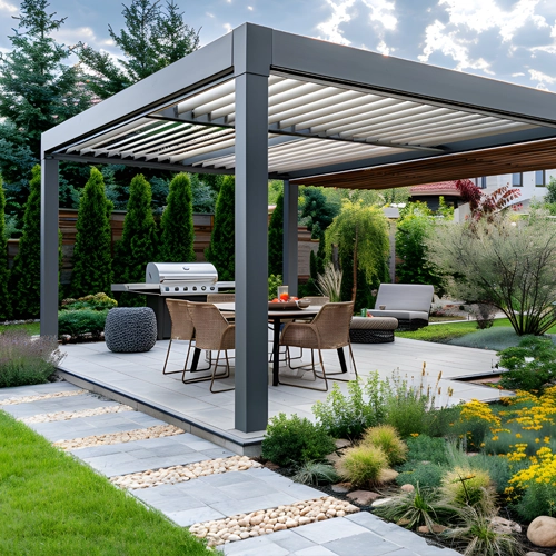 Aménagement paysager espaces extérieurs