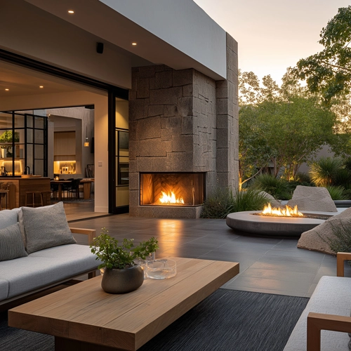 Aménagement paysager et espaces extérieurs quatre saisons