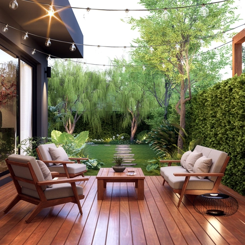 espaces extérieurs quatre saisons